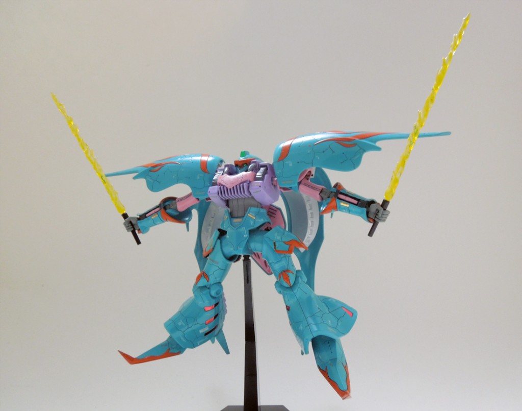 HGBF NMX-004キュベレイパピヨンiPadでの投稿に初挑戦〜完成報告