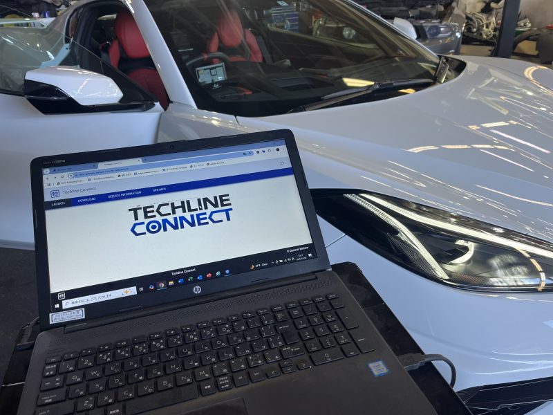 EXコントロールバルブの学習処置/シボレーコルベット - UG