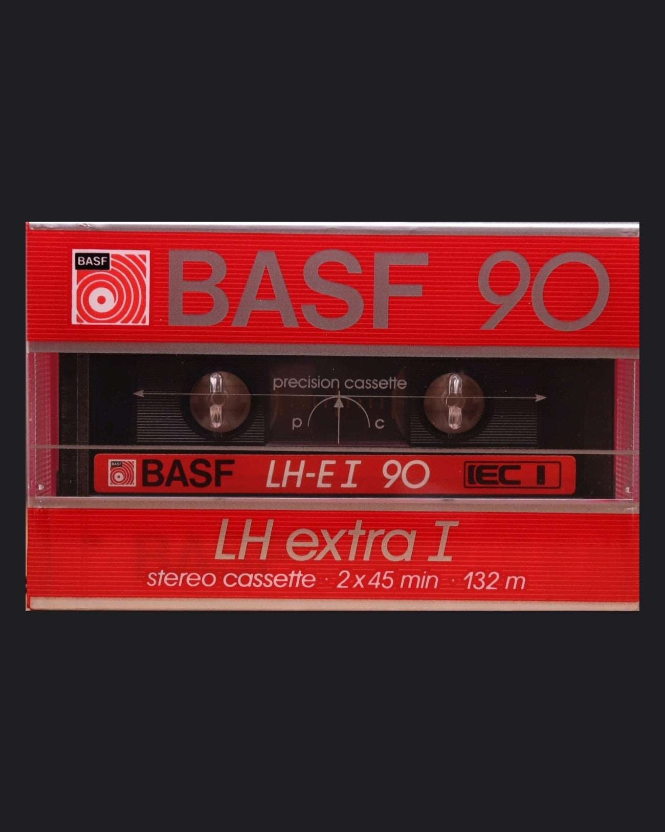 BASF LH Extra I (1982-1983) Cassette Tape - Blank Audio Cassette