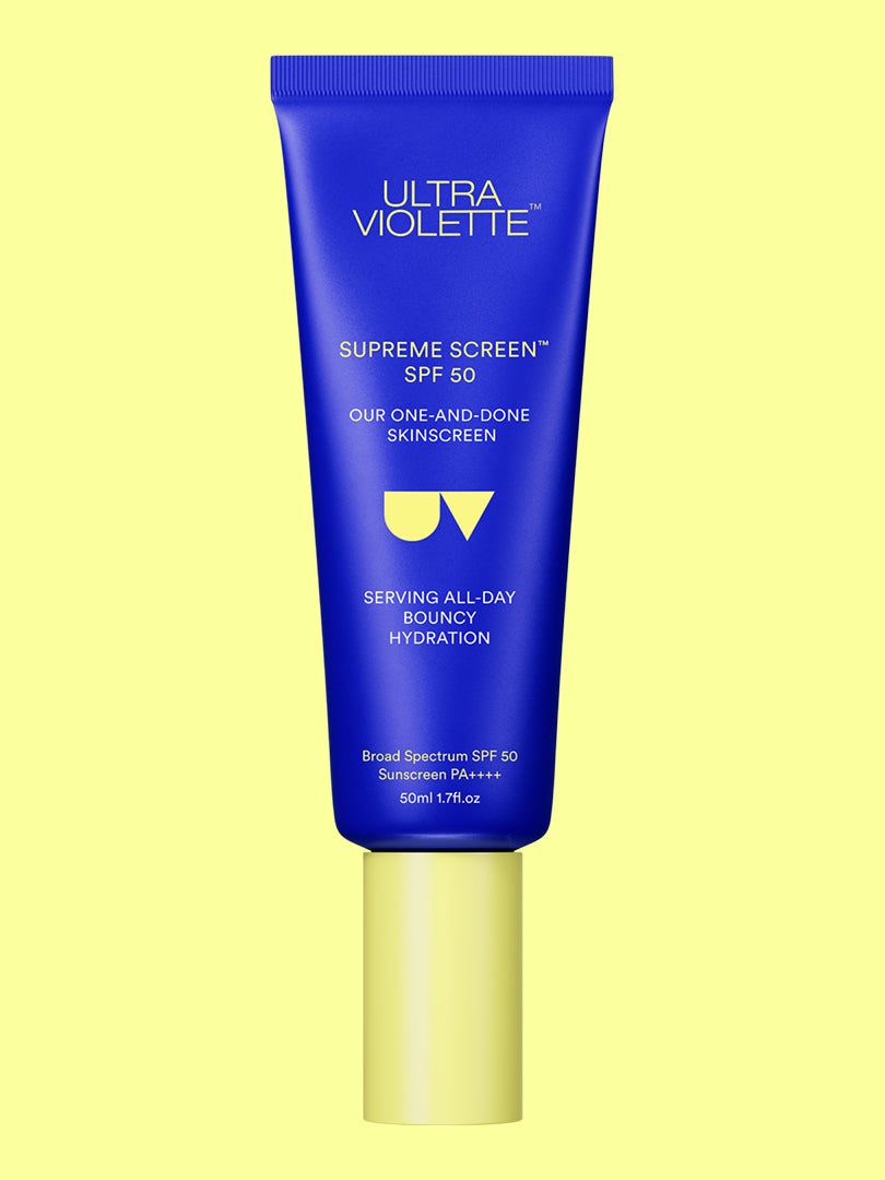 Supreme Screen SPF 50 One-and-done SKINSCREEN | Ultra Violette
