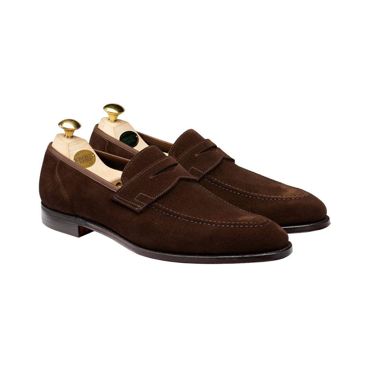 Teign Dark Brown Suede | Crockett & Jones – Crockett & Jones US