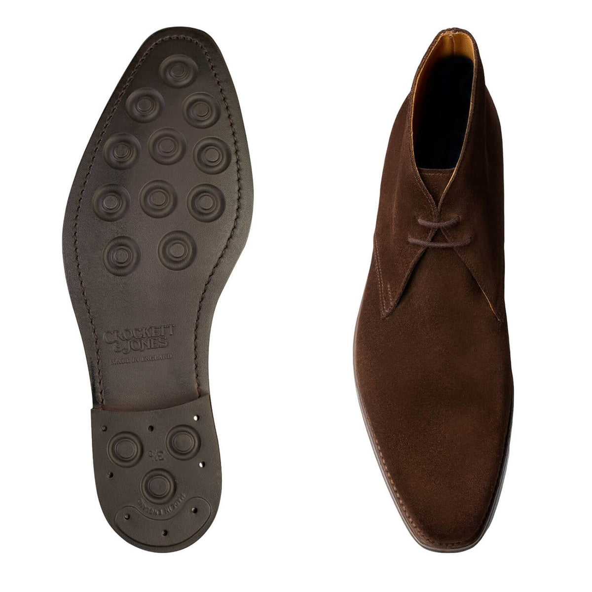 Tetbury Dark Brown Suede | Crockett & Jones – Crockett & Jones US