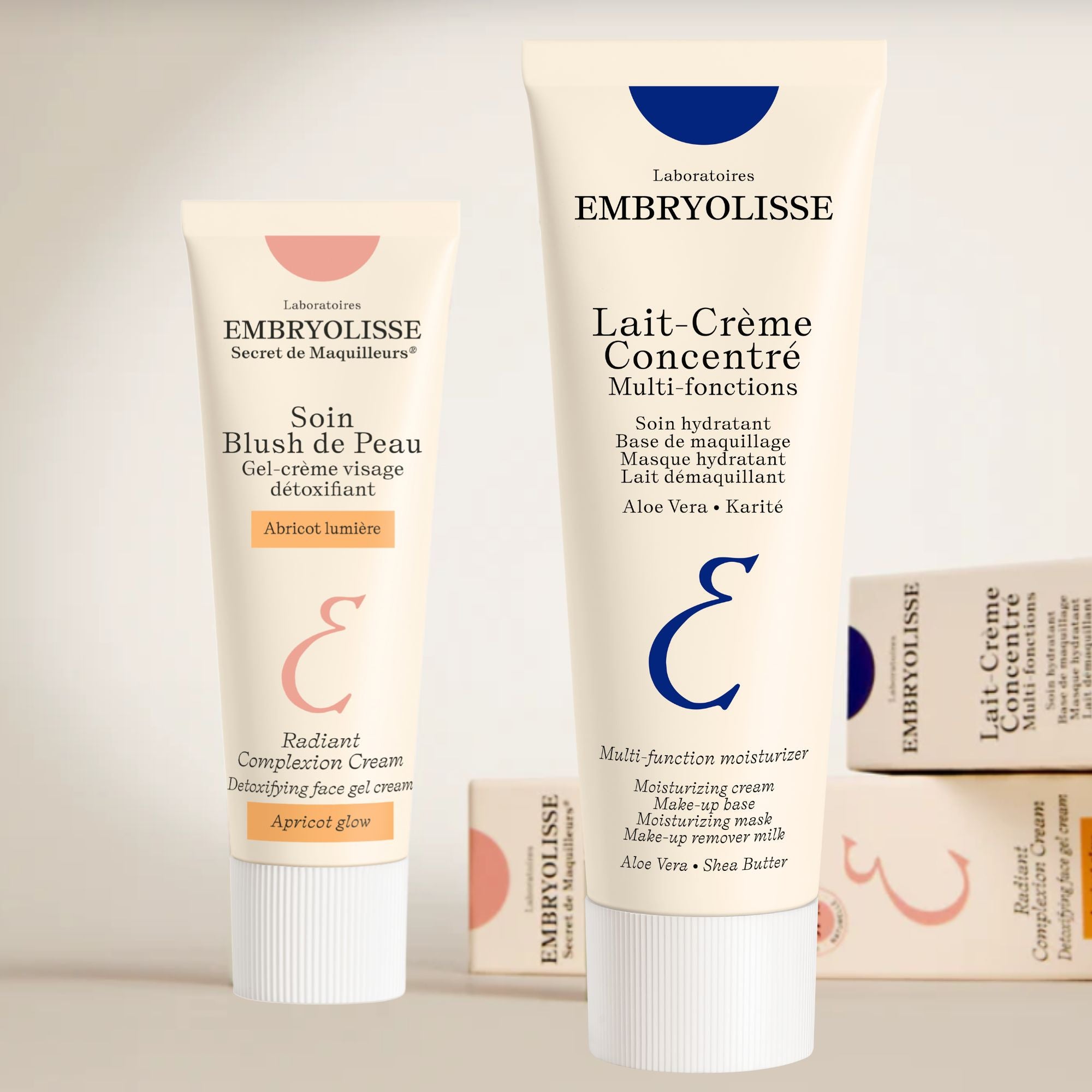 Glow & Hydration Duo APRICOT - Moisturizers | Embryolisse USA
