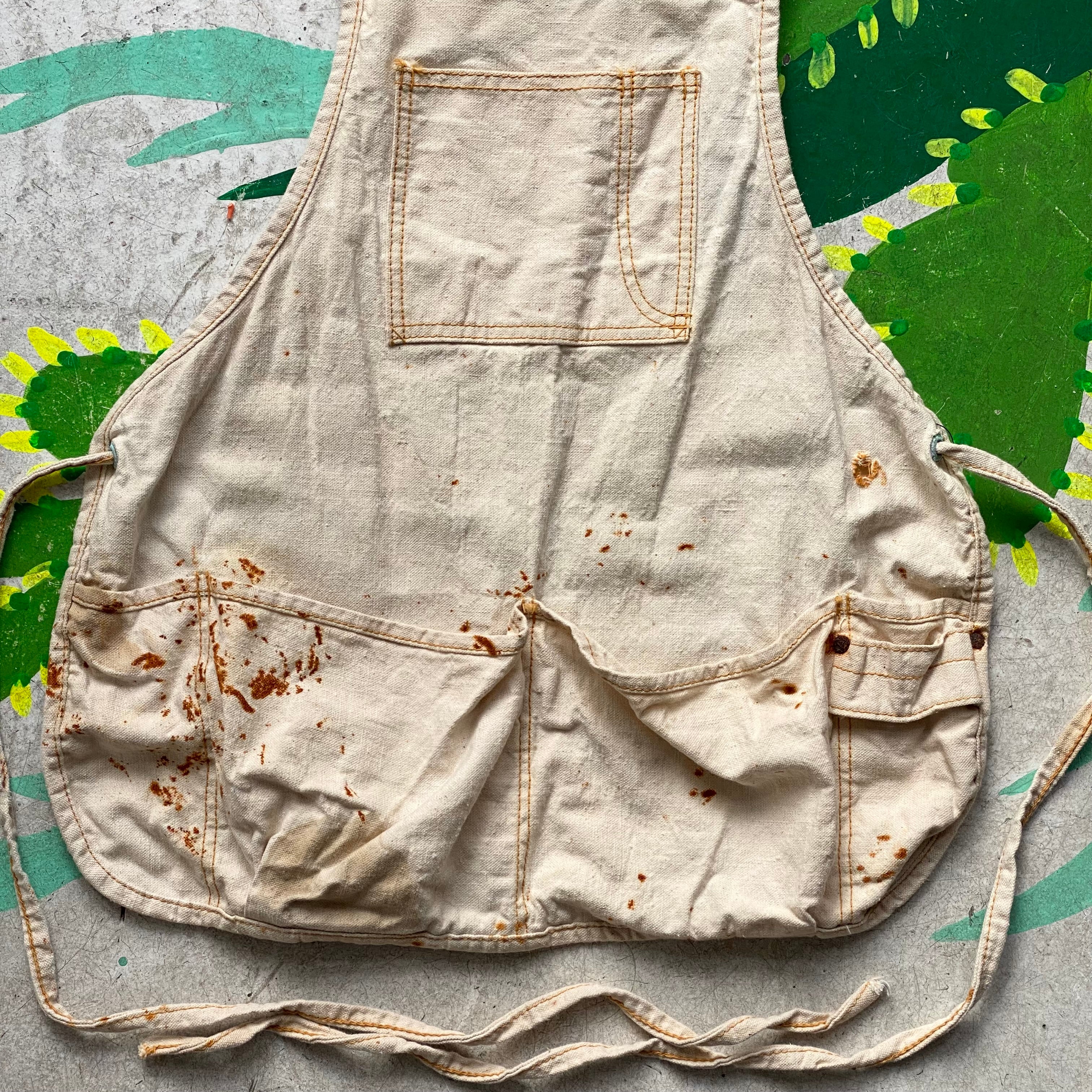 Vintage Canvas Work Apron – VACATION SF