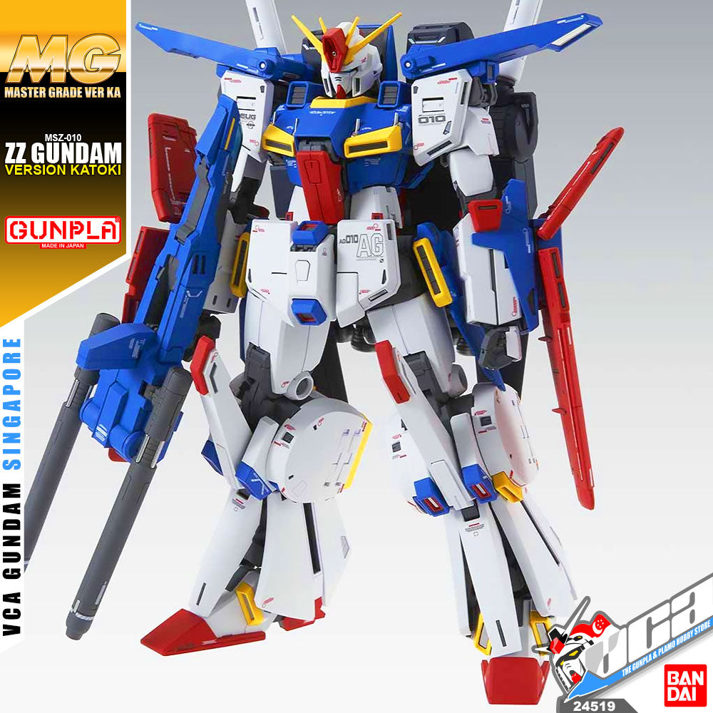 Bandai® Gunpla Master Grade 1/100 MG ZZ GUNDAM VER KA – VCA Gundam