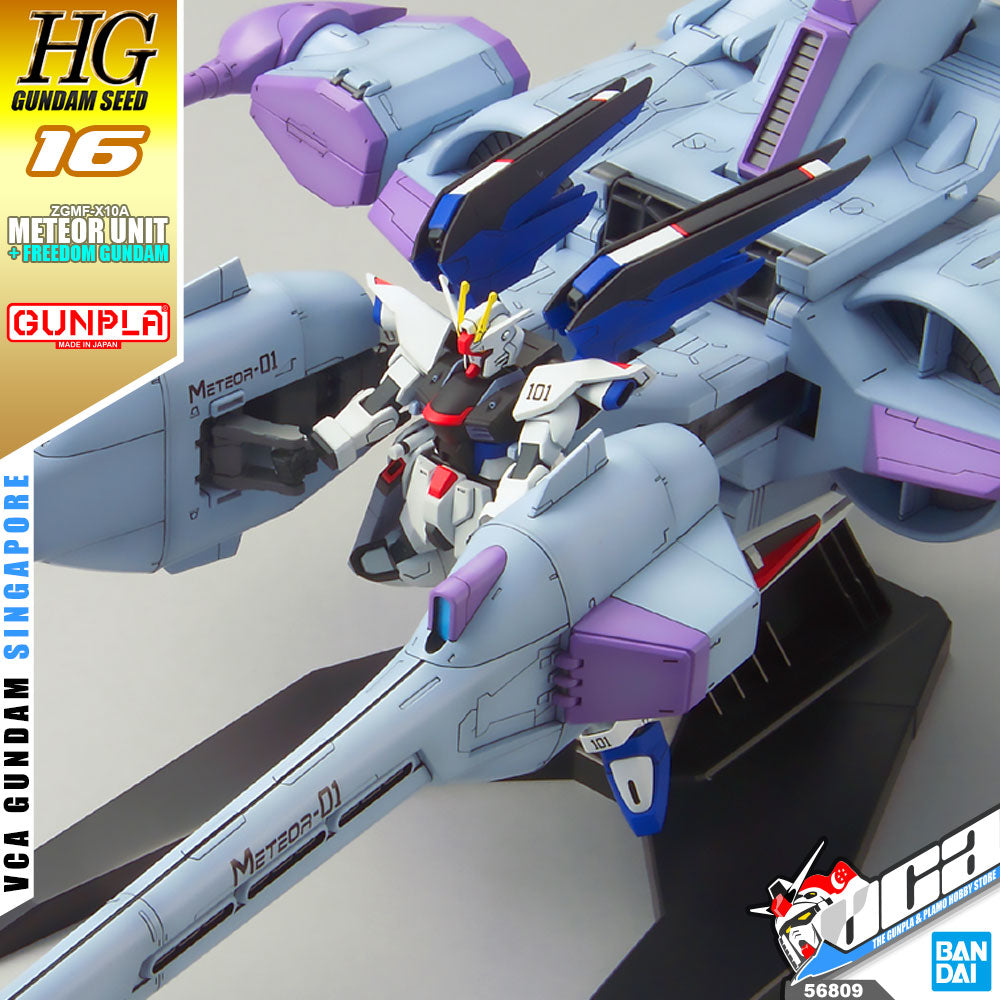 Bandai® Gunpla High Grade 1/144 HG Meteor Unit + Freedom Gundam