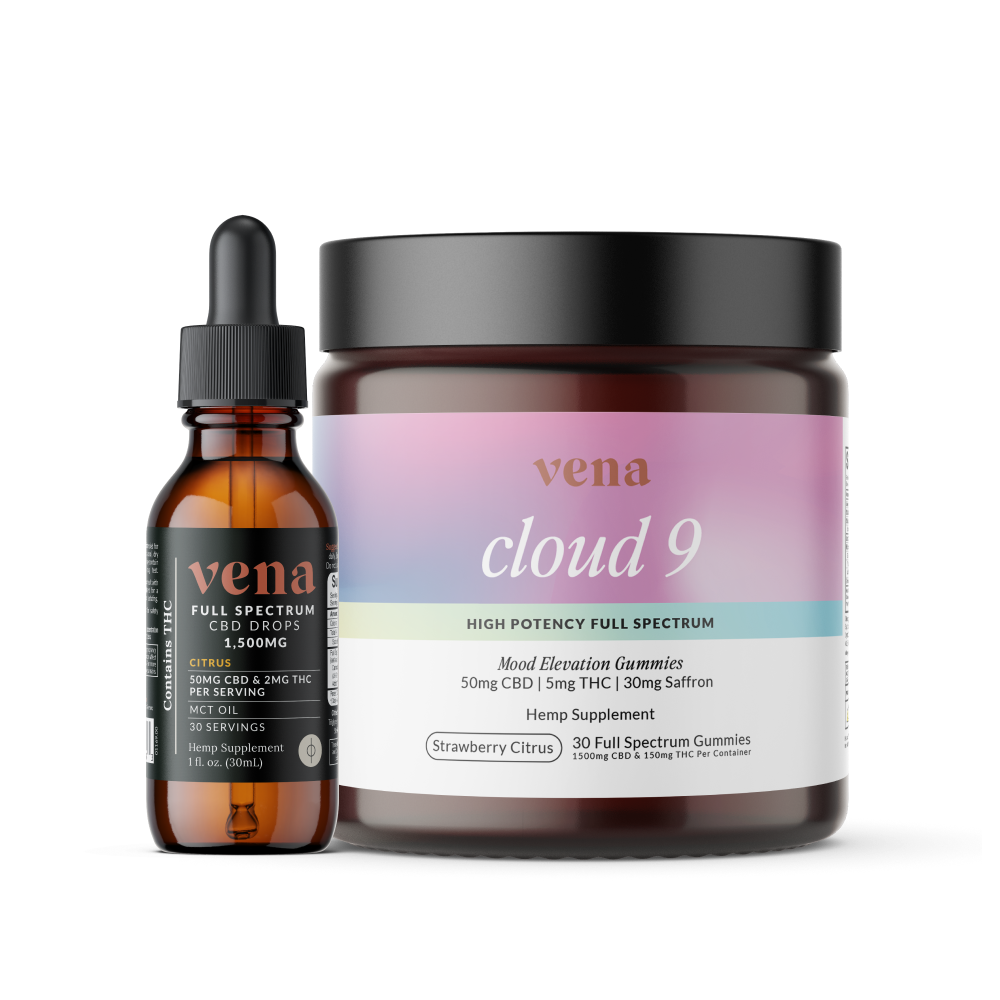 Above the Clouds Bundle: Cloud 9 + Tincture – VenaCBD.com