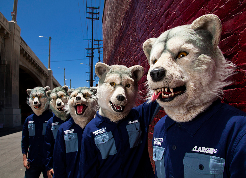 MAN WITH A MISSION、日本同時多発店長実施！ 狼出没注意！？ – ROCKの