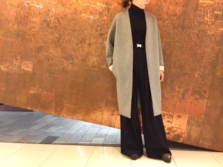ENFOLD」ウールリバーノーカラーコート、チェスターコート入荷