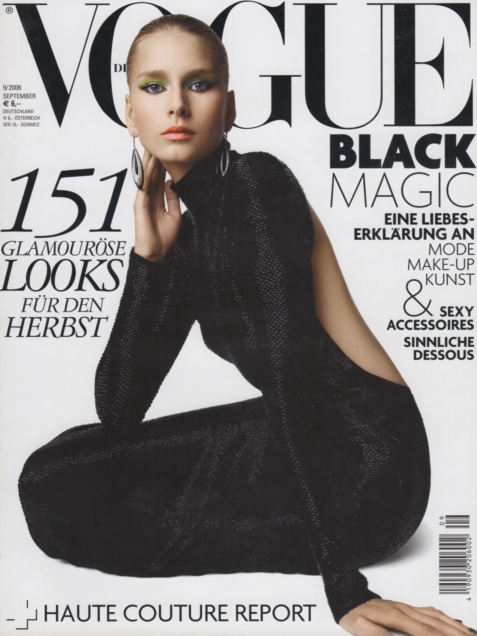 VOGUE GERMANY SEPTEMBER 2006 – VINTAGE VON WERTH