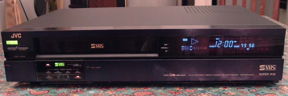 JVC VHS VCR Model HR-S7000U