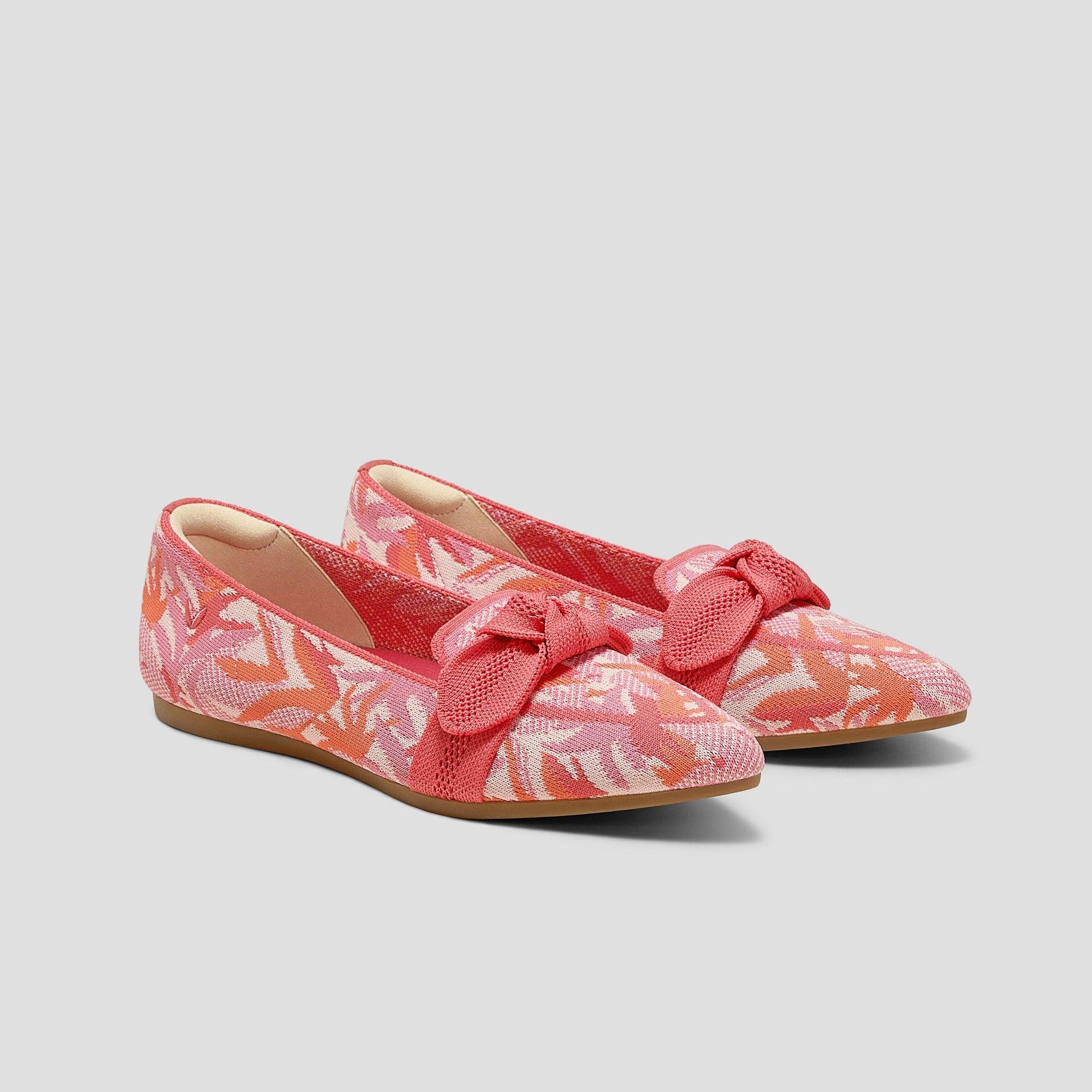 Michelle] ポインテッドトゥ リボン付き ローファー – VIVAIA JAPAN