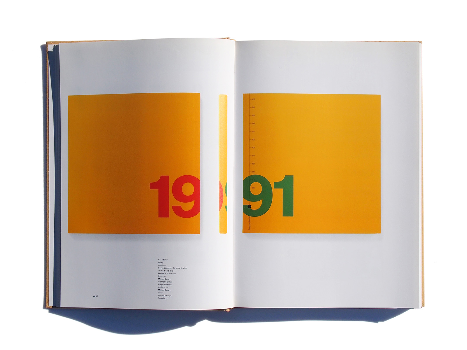 International Typography Almanac 1991 | PAGE SPREAD