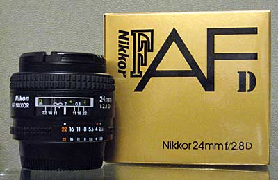 Ai AF Nikkor 24mm F2.8Dレビュー（1）: お猿の24時間でじたる換気