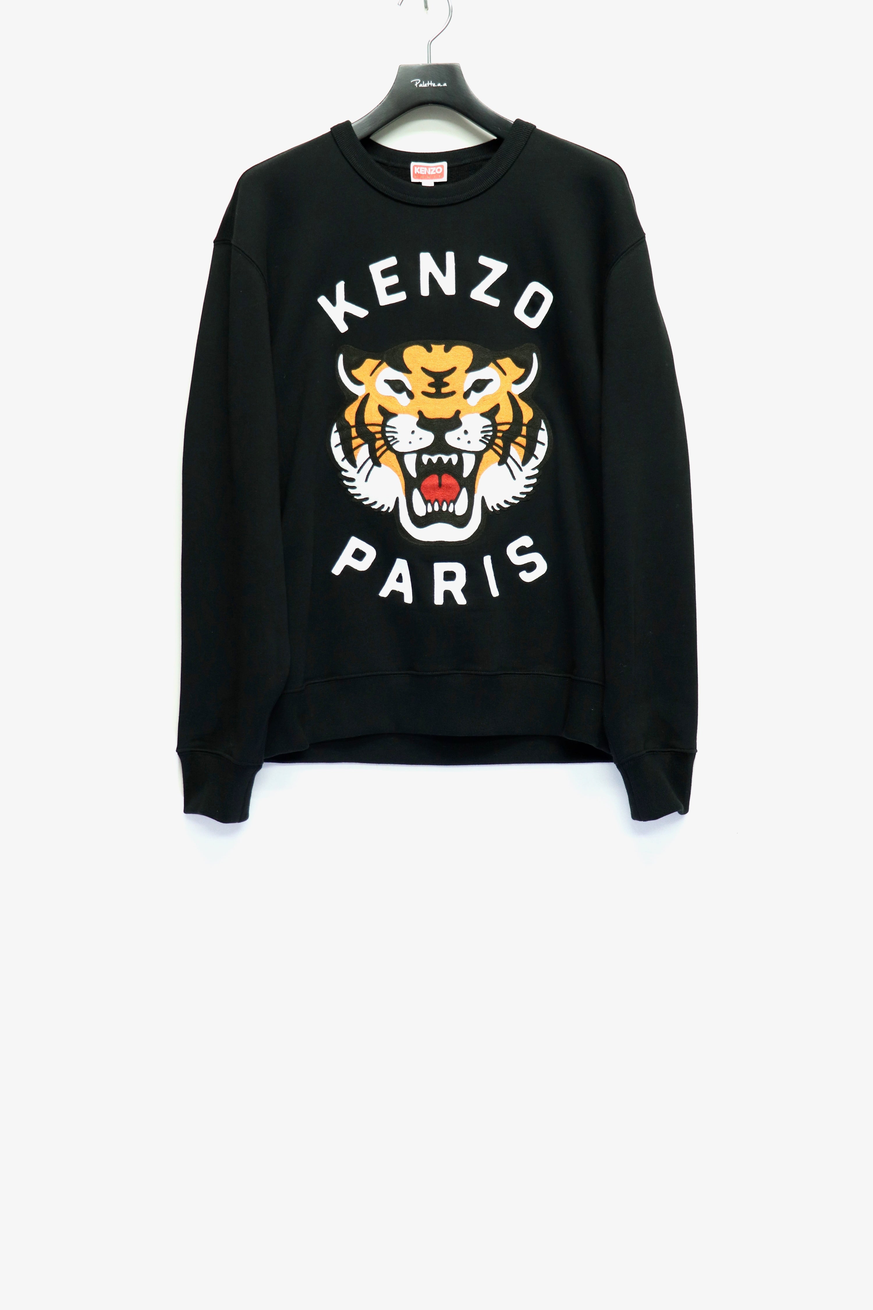 KENZO(ケンゾー)のLUCKY TIGER EMB OVERSIZE SWEAT BLACKの通販