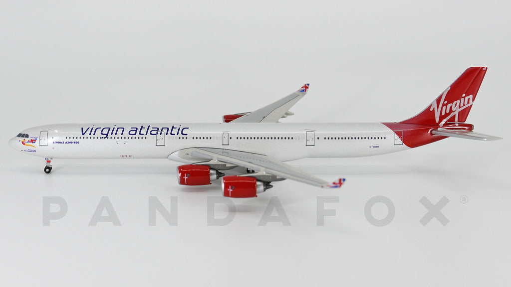 Virgin Atlantic Airbus A340-600 G-VRED GeminiJets GJVIR821 Scale 1