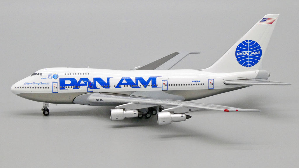 Pan Am Boeing 747SP N533PA Clipper Young America 50th JC Wings