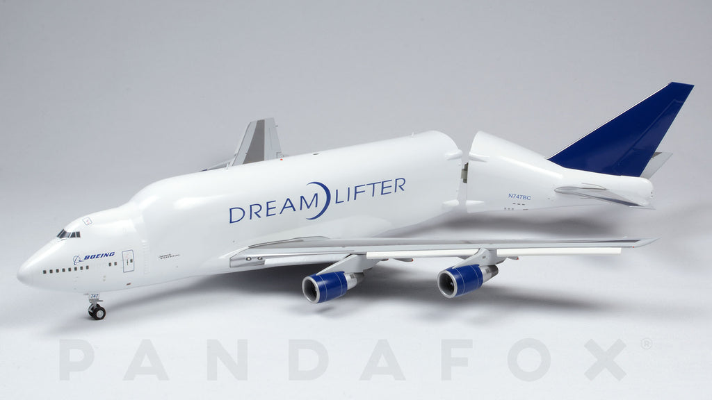 Boeing House Boeing 747-400 LCF Dreamlifter Flaps Down N747BC JC