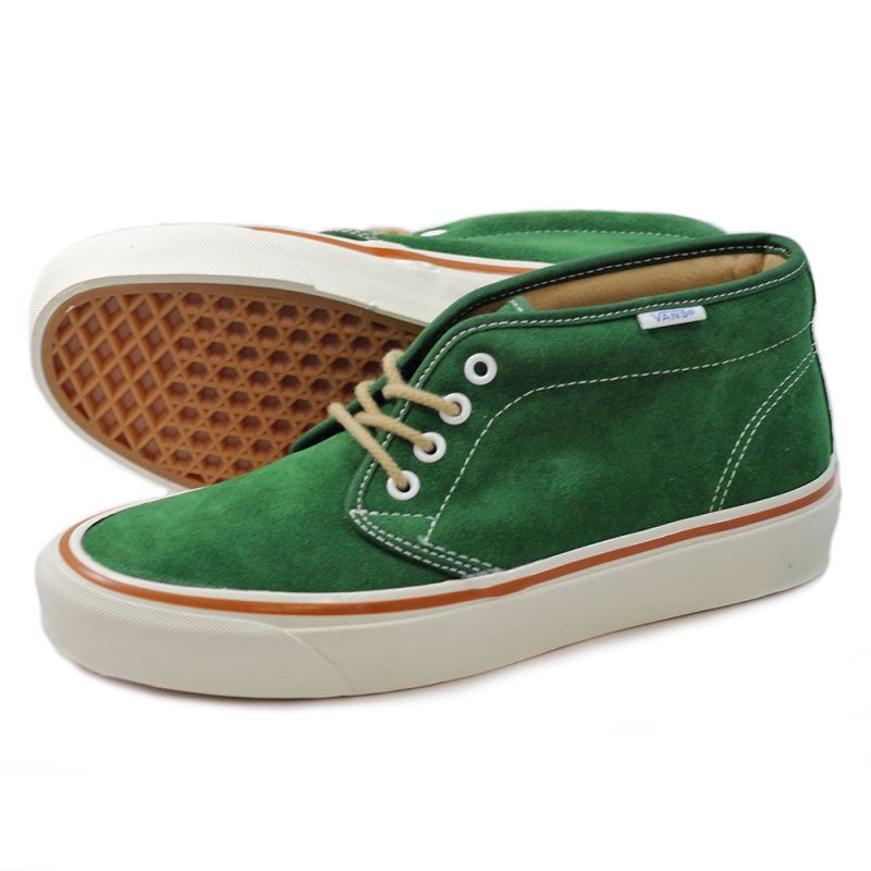 VANS バンズ 50th CHUKKA BOOT 49 REISSUE GREEN SUEDEを通販【paper