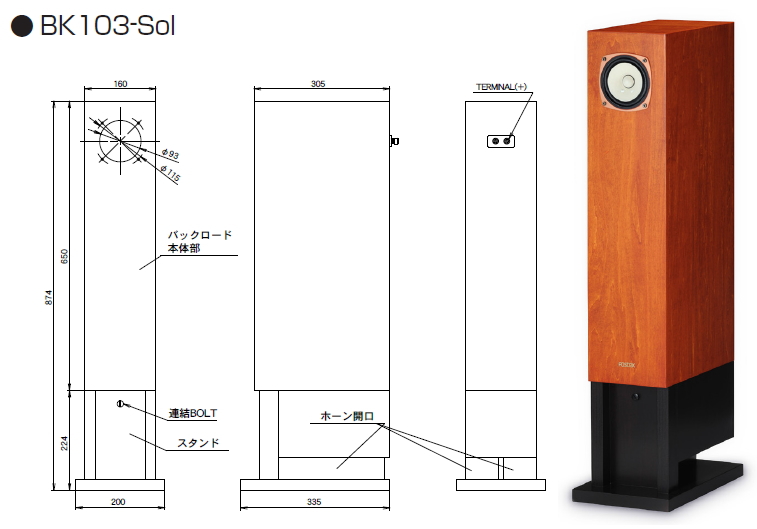 フォステクス初の『底面開口型デュアル・バックロードホーン・ボックス