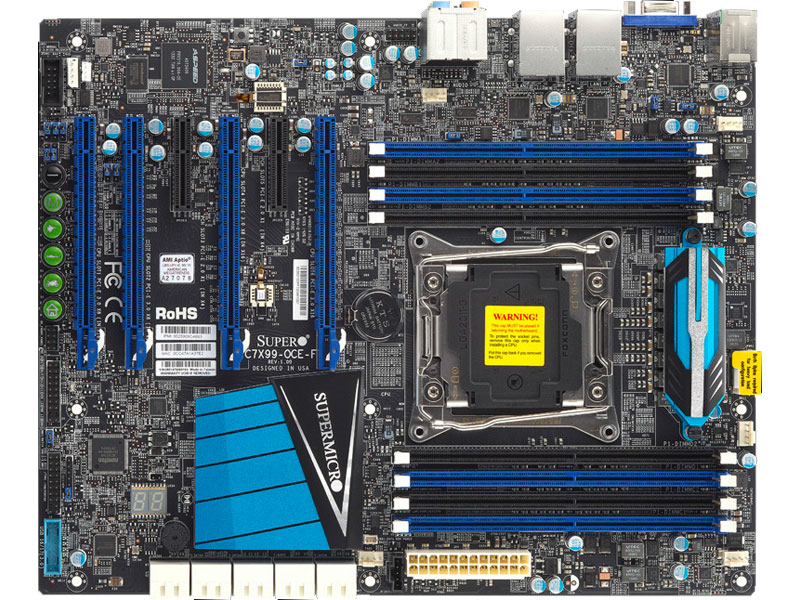 Supermicro、Intel X99搭載のゲーミングマザーボード ～10Gbps転送の