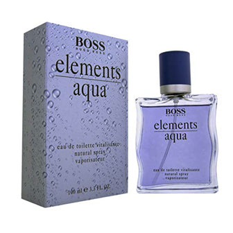 Boss Elements Aqua By Hugo Boss 3.4 Oz Edt Spray New In Box
