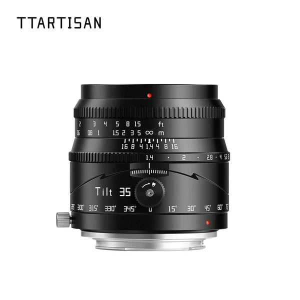 TTArtisan Tilt 35mm F1.4 APS-C ティルトレンズ X/E/Z/RF、M4/3マウント