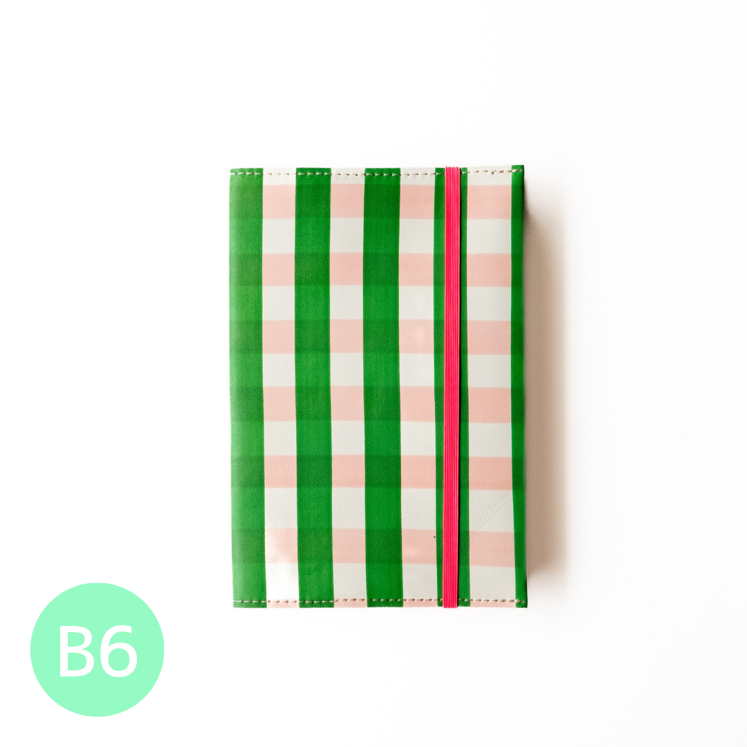ノートブックカバー 2026／ピクニックチェック (B6サイズ） – PETTICA