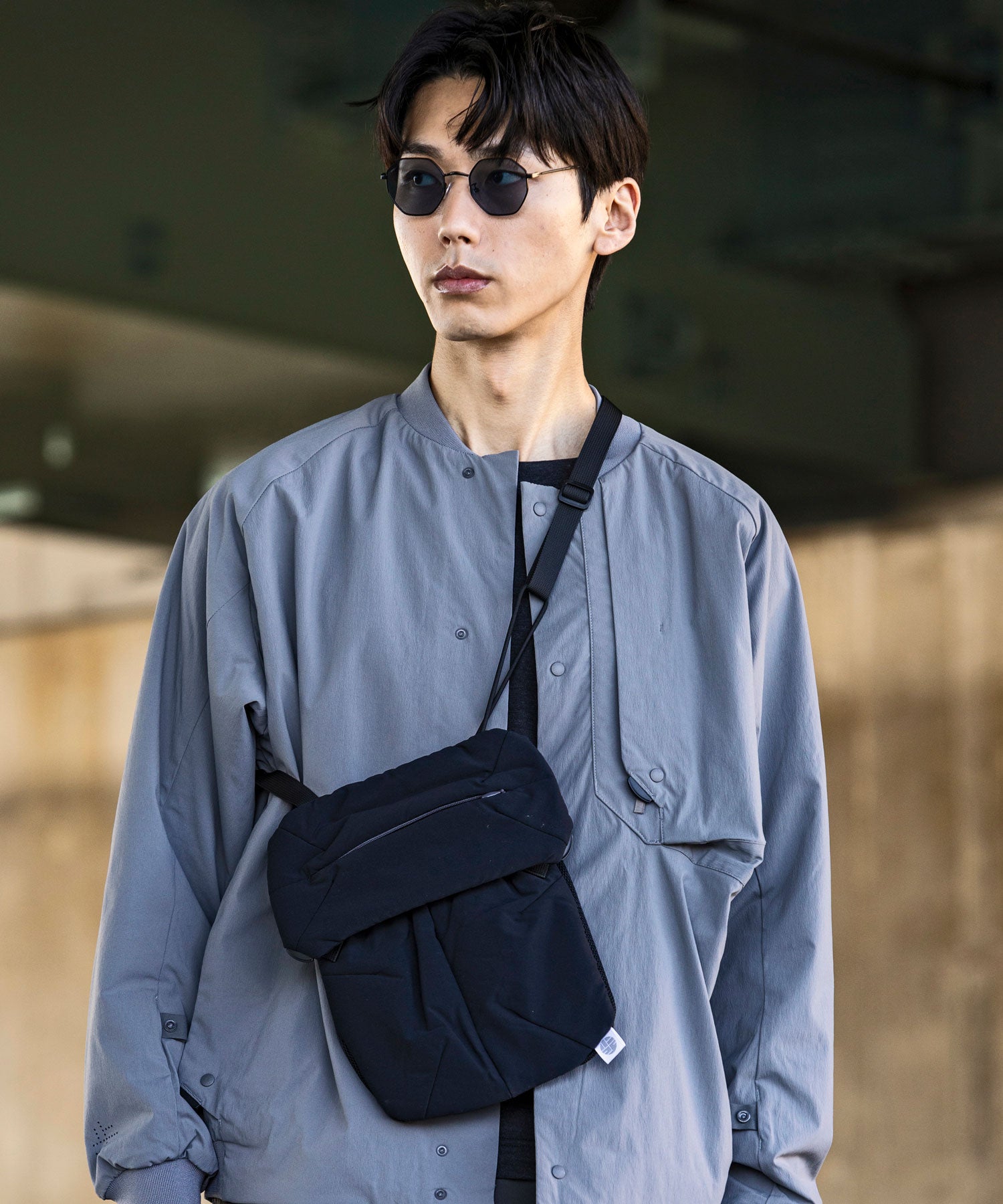 MENS】サコッシュ Zakoche / Karu-Stretch Taffeta II / アルク