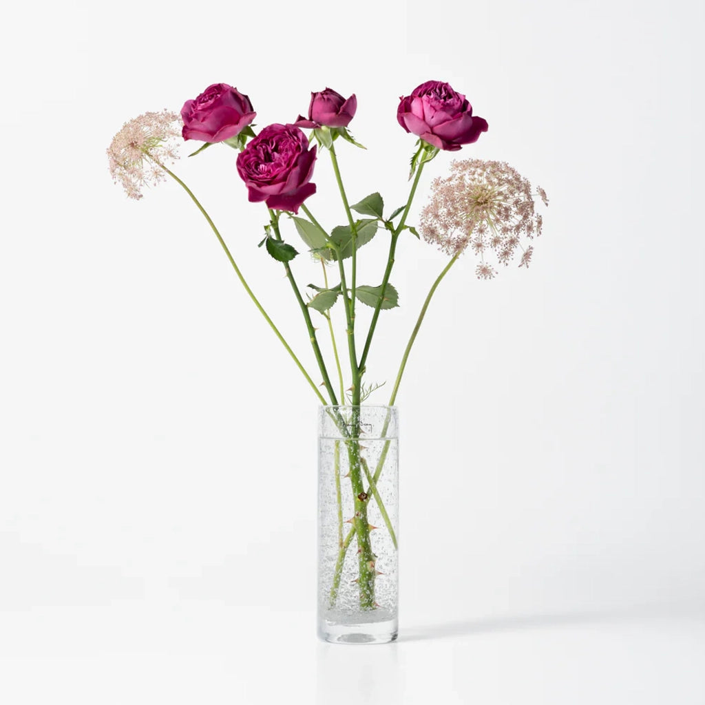 Pipe S D6×H18.5 フラワーベース（シルバー） ｜Henry Dean – PIANO ISOLA