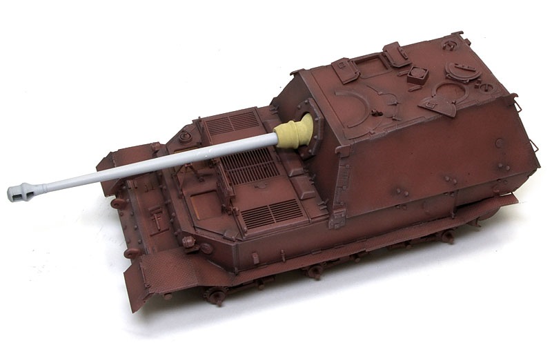 プラモ日記 » フェルディナンド最終生産車輌 その9 戦闘室の接着と塗装