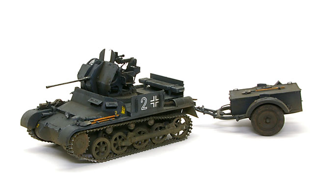 プラモ日記 » ドイツ・1号対空戦車A型 その8 完成!!