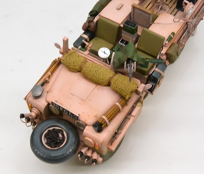 プラモ日記 » イギリスSAS・ランドローバー ピンクパンサー その7 完成!!