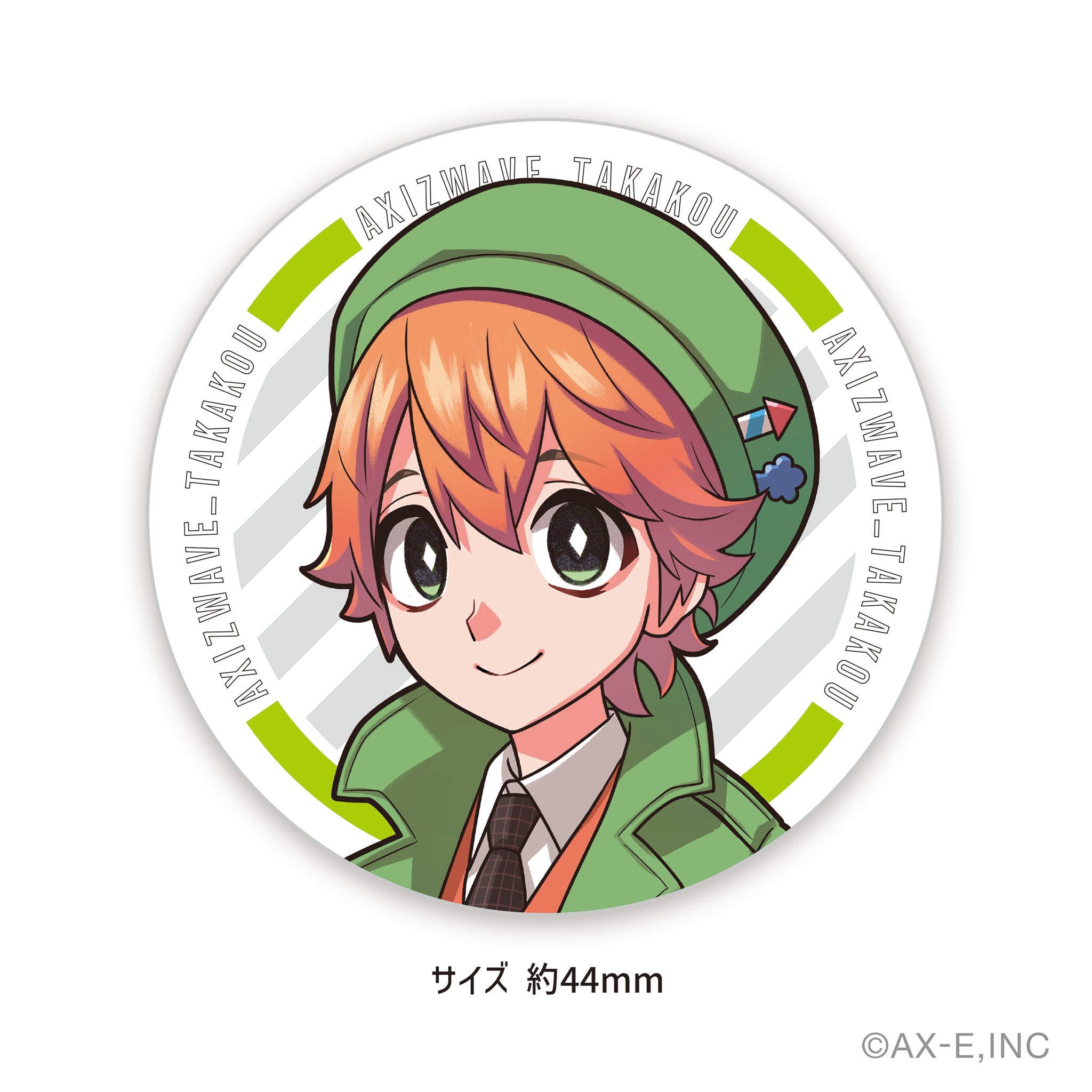 缶バッジ】AXIZ 缶バッジ（Takakou）