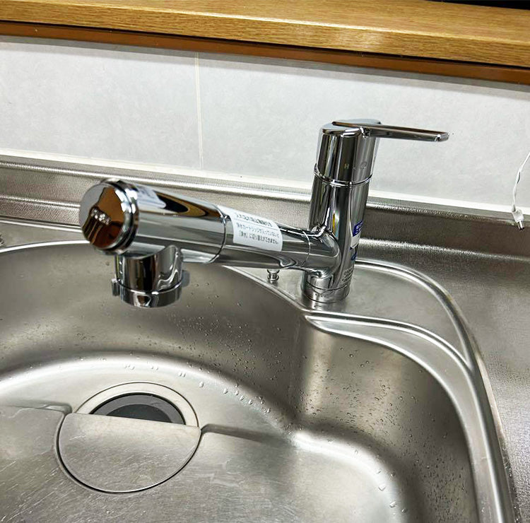 堺市］takagi（タカギ） 浄水器一体型水栓「クローレ」の施工事例｜水