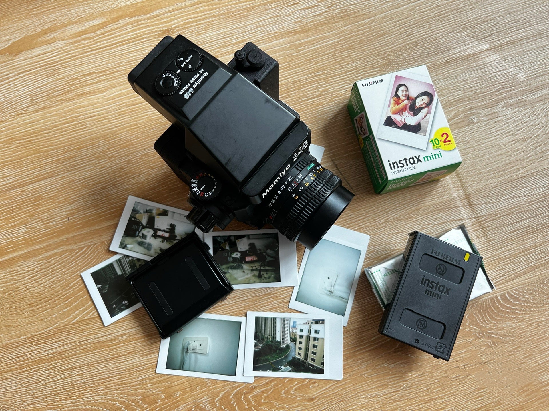 MAMIYA 645 MINI FILM INSTAX BACK FOR MAMIYA 645 CAMERA – PolaStudio