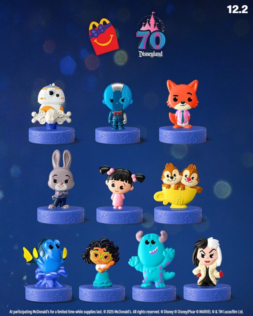 マクドナルド×ディズニーランド・リゾート70周年記念ハッピーセット