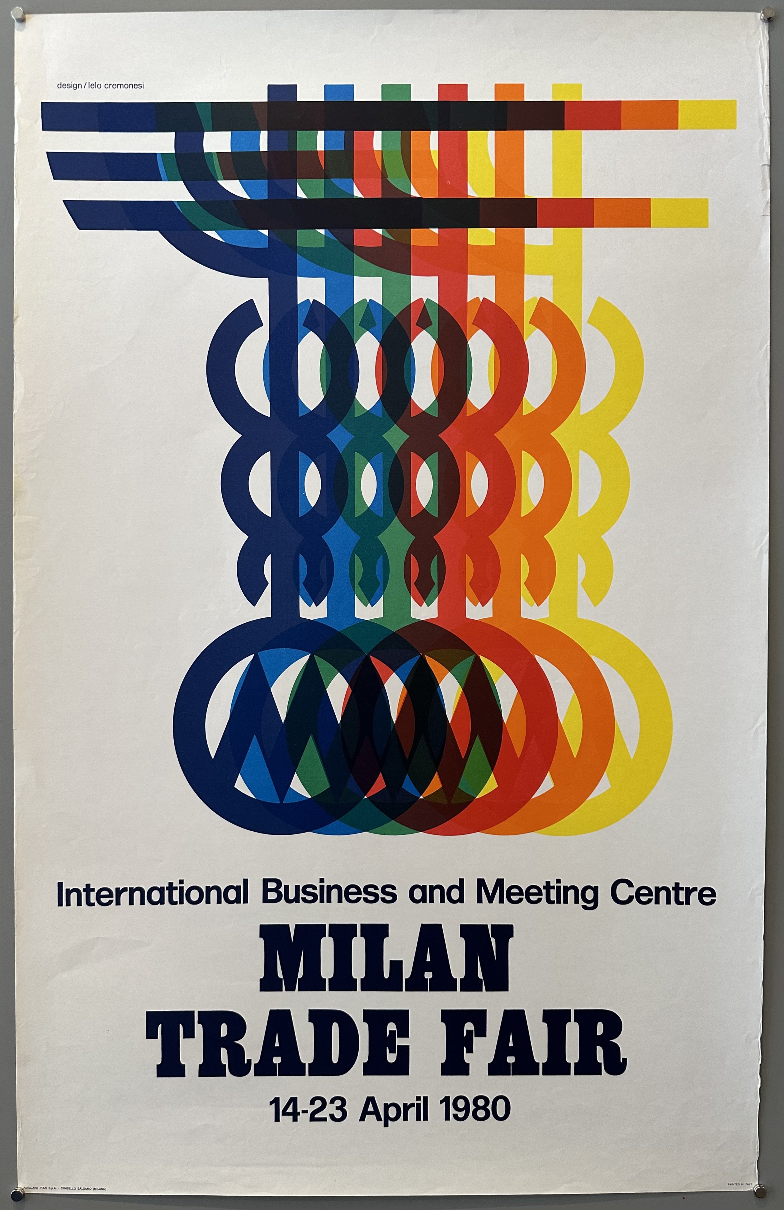 Milan Trade Fair 1980 Poster – Poster Museum