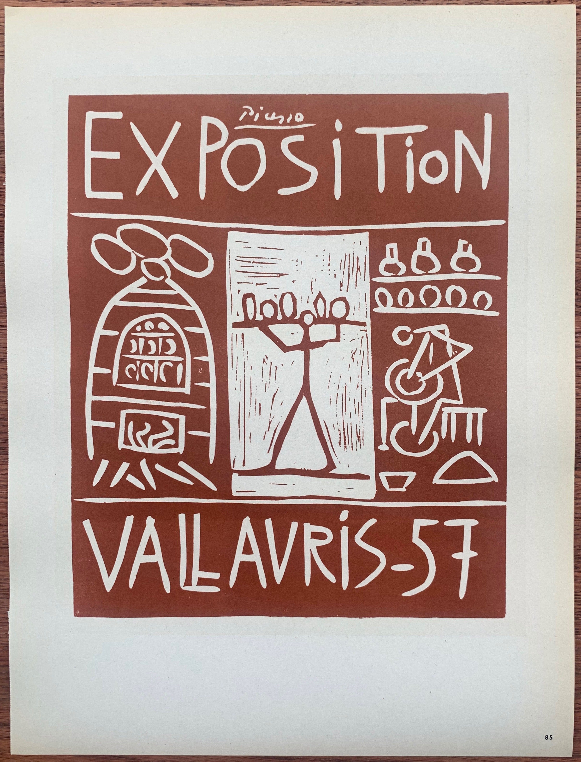 Picasso Exposition Vallauris #85 – Poster Museum