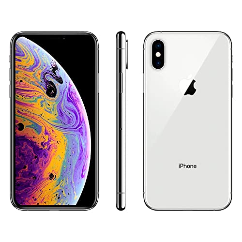 Unlocked - Apple iPhone XS, US Version, 256GB, Silver - MT982LL/A
