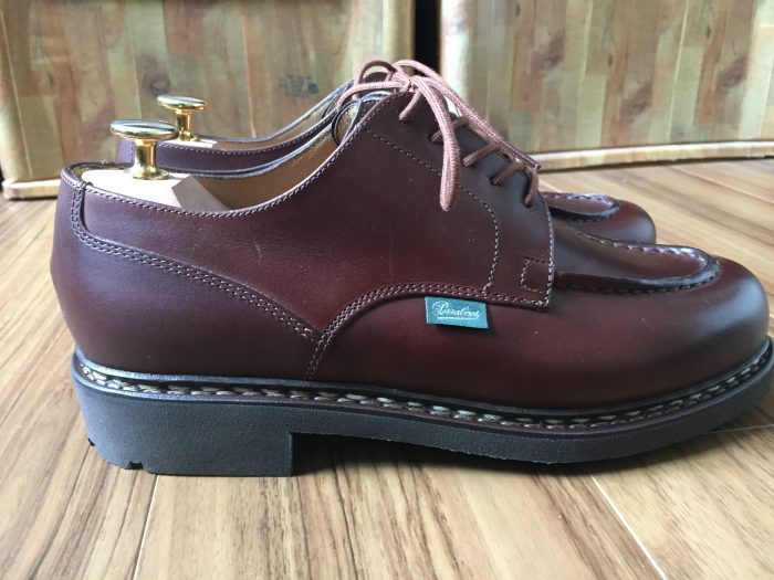 Paraboot Chambord（パラブーツ シャンボード）マロンの履きおろし