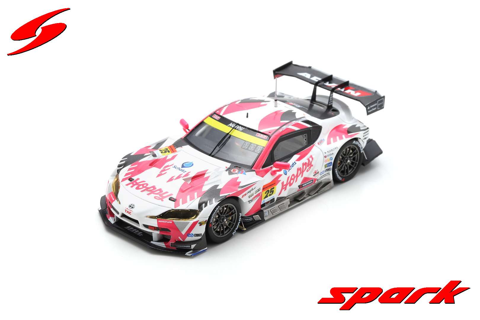 Spark SGT076 1/43 HOPPY Schatz GR Supra GT No.25 HOPPY team
