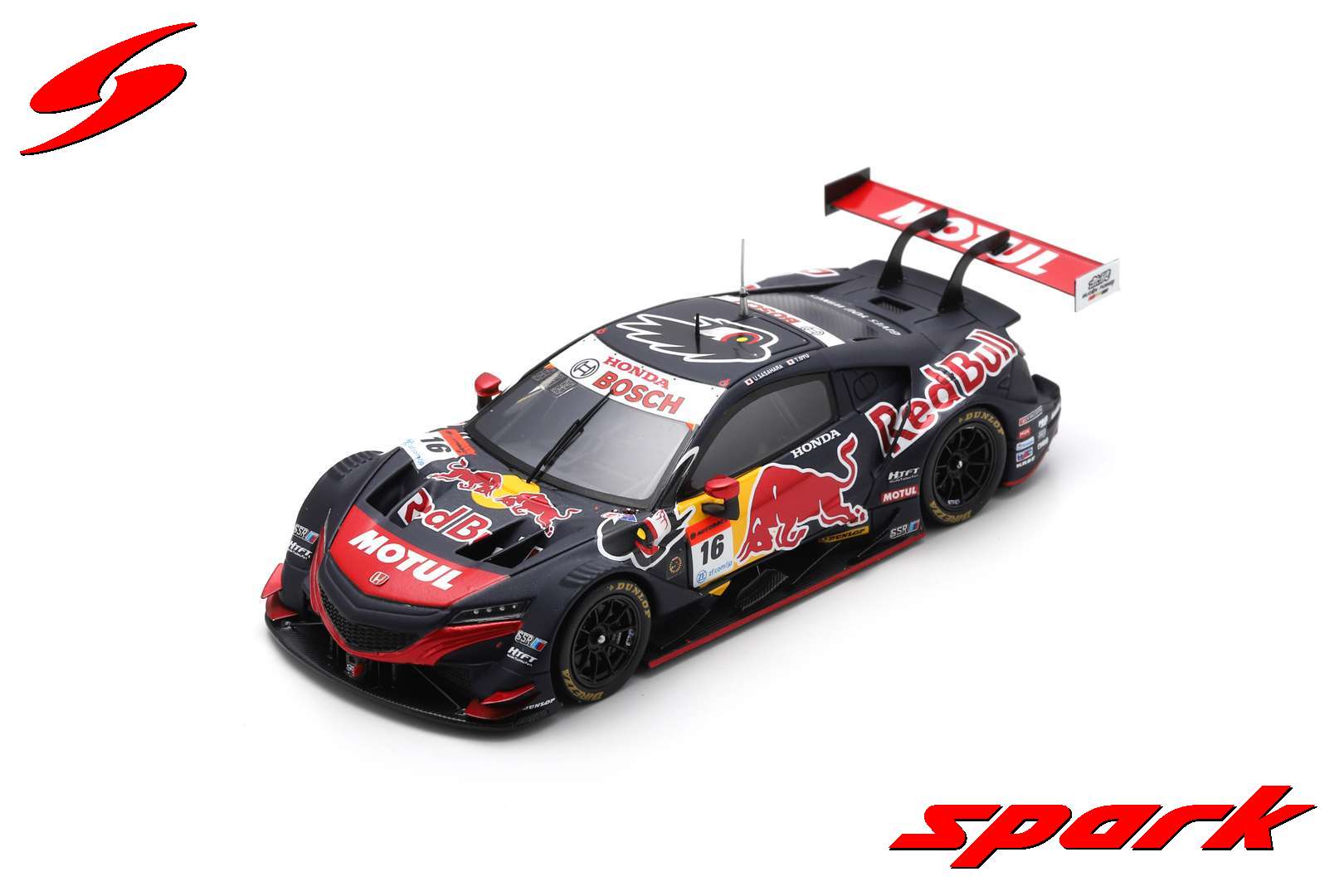 Spark SGT124 1/43 Red Bull MOTUL MUGEN NSX-GT No.16 TEAM Red Bull