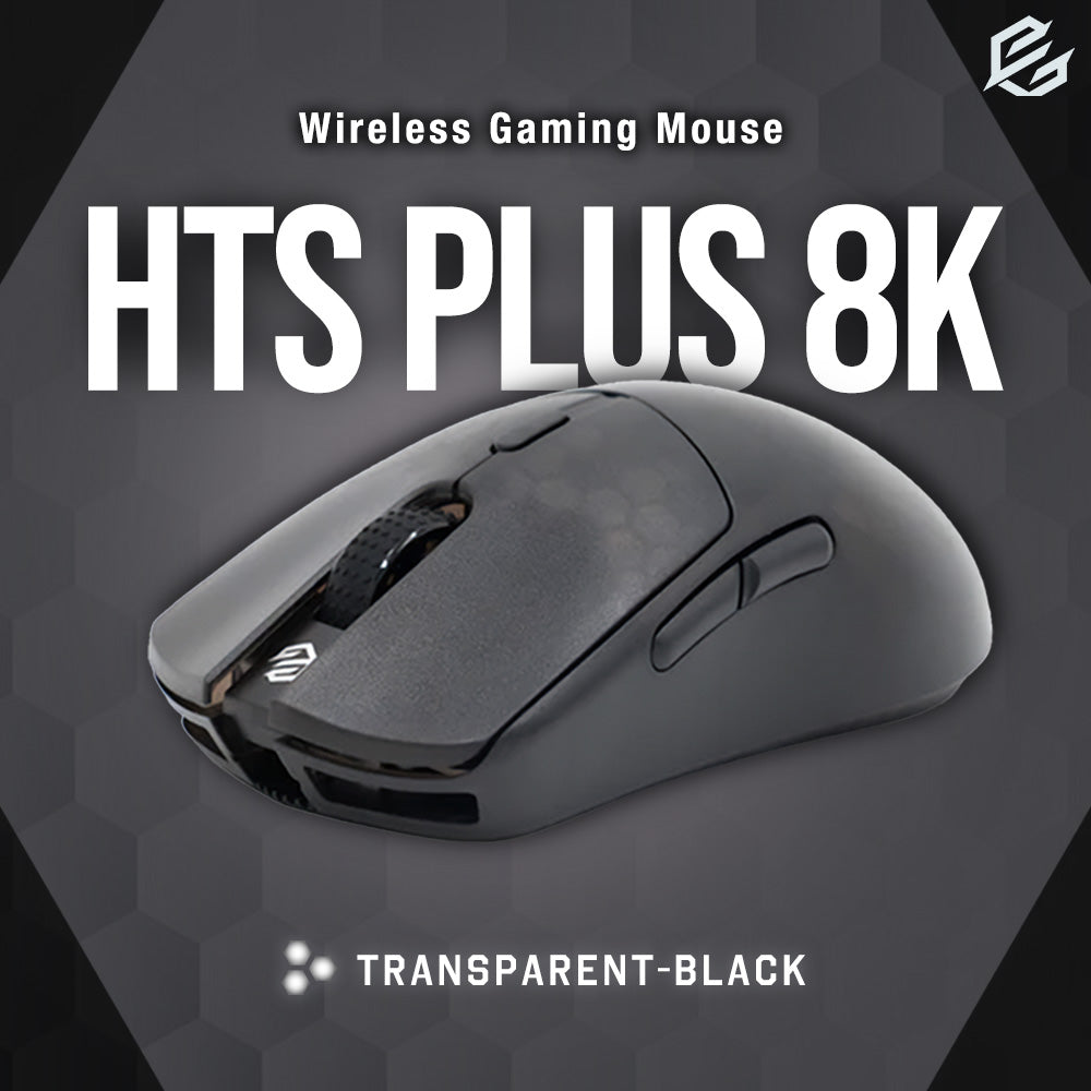 G-Wolves HTS PLUS 8K Wireless Transparent Black 46g ゲーミングマウス