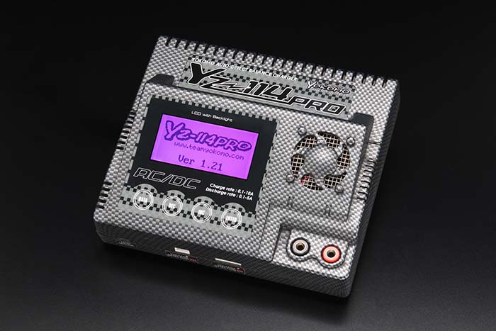 ヨコモ YZ-114PRO バランサー内蔵 高性能急速充放電器（AC100V/DC12V用）