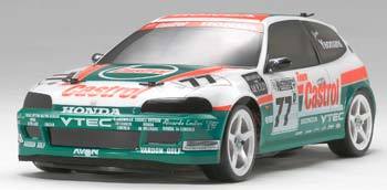 タミヤ SP.1421 1／10RC カストロール Honda シビック VTi