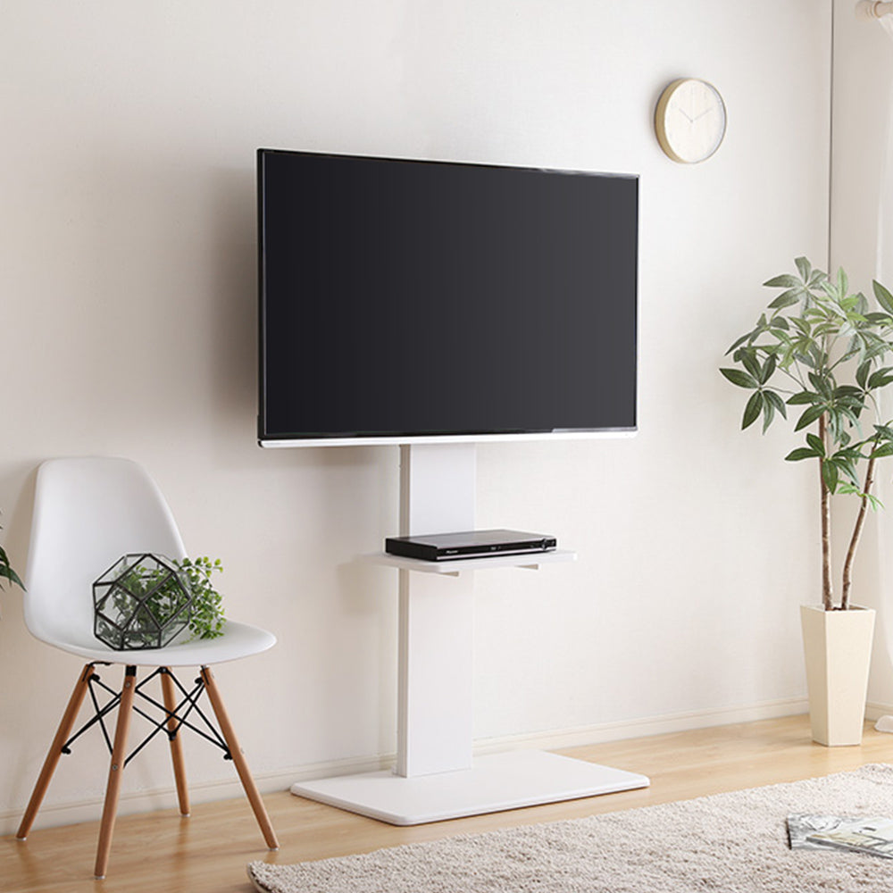 壁寄せTVスタンド (固定タイプ)/まるで壁掛けのような仕上がりに