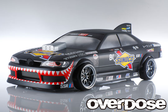 OVER DOSE OD2372b トヨタ JZX90 マークII クリアボディー & 増田
