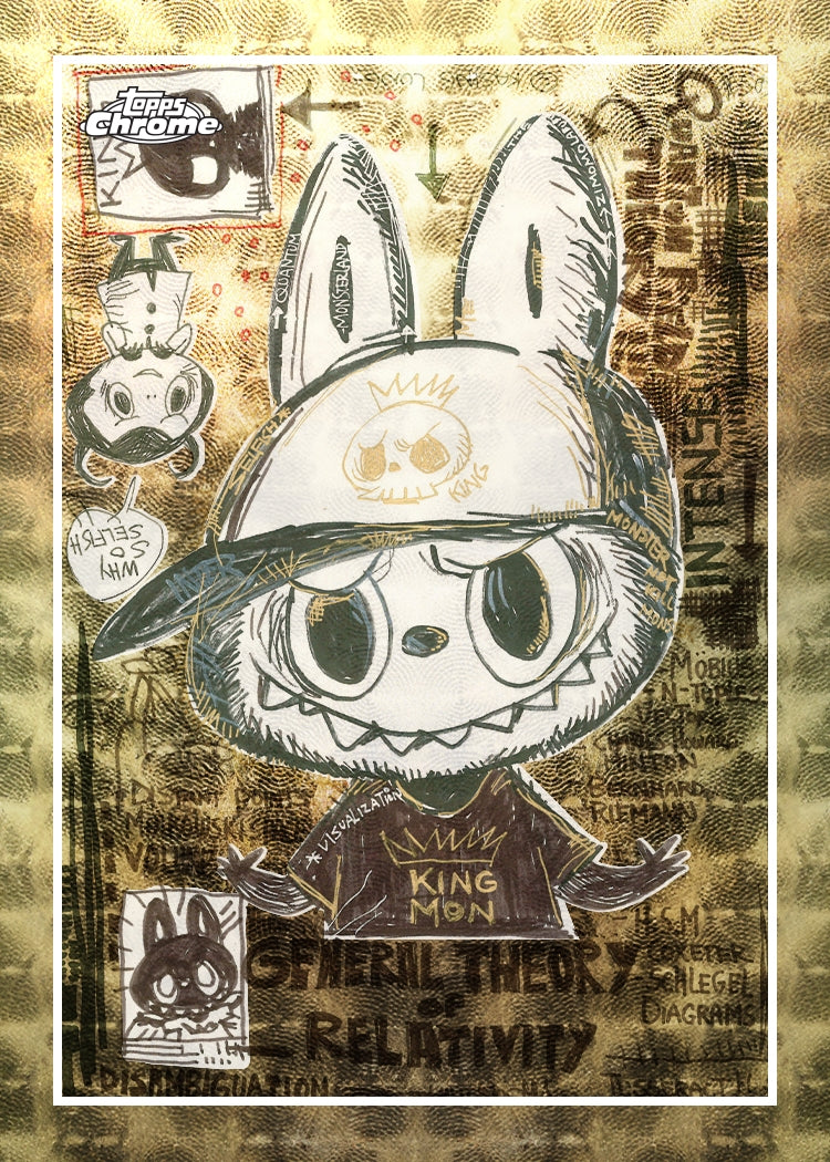 2025 Topps Chrome Labubu 10th Anniversary Hobby, Box