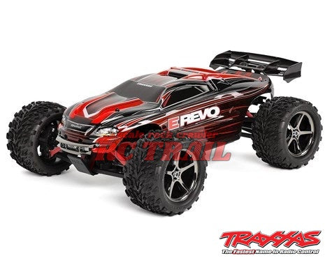 トラクサス E-Revo 1/16 4WD RTRトラック（レッド）バッテリー＋充電器